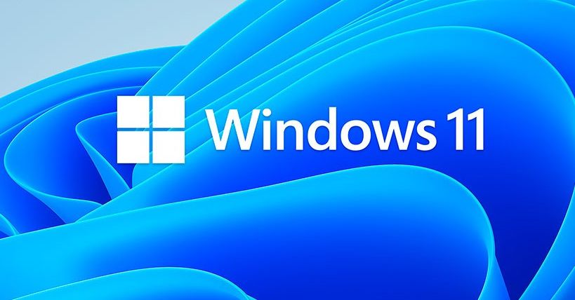 Заставка операционной системы Windows 11