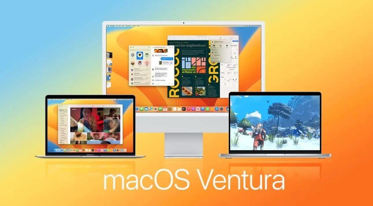 Демонстрационное изображение macOS